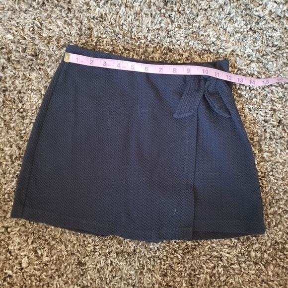 Used ribbed navy skort - Picture 2 of 4